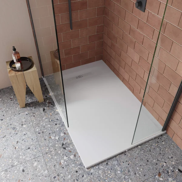 Crosswater Vito Rectangle Shower Tray 800 x 1500 25mm White