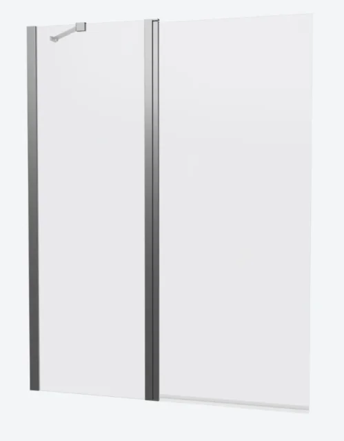 Crosswater 6mm Double Bath Screen 1150 Slate product image - Image 2