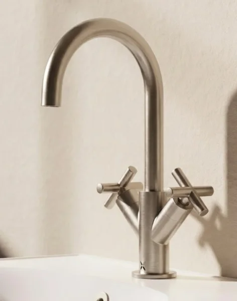 Crosswater MPRO Crosshead Basin Mono Brushed Nickel