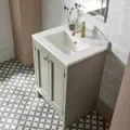 Roper Rhodes Keswick Mono Basin Mixer With Click Waste - Brass detail view - Image 2