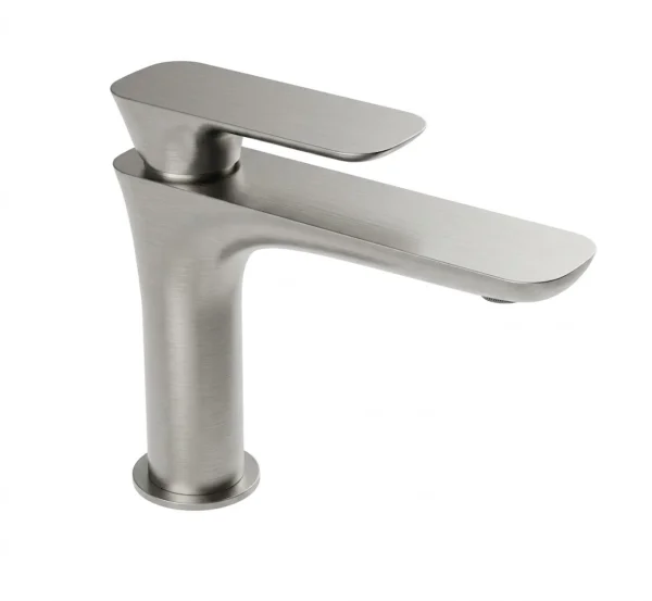 Nocode laghi Basin Mixer Without Pop-up Waste Inox
