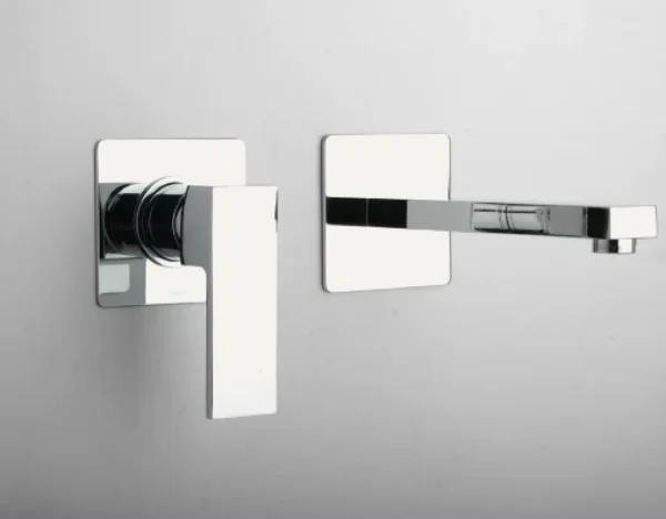 Nocode Profili Basin Mixer Wall Mounted Chrome