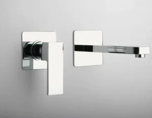 Nocode Profili Basin Mixer Wall Mounted Chrome