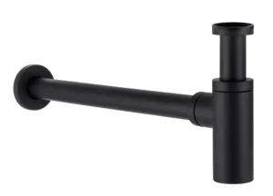 Bagno Design Aquaeco Luxury Brass Bottle Trap Matt Black