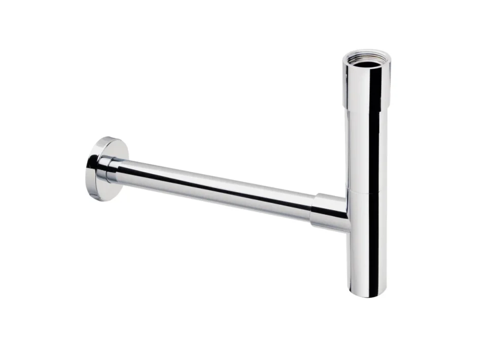 Roca Totem Extended Bottle Trap - Chrome detail view - Image 5