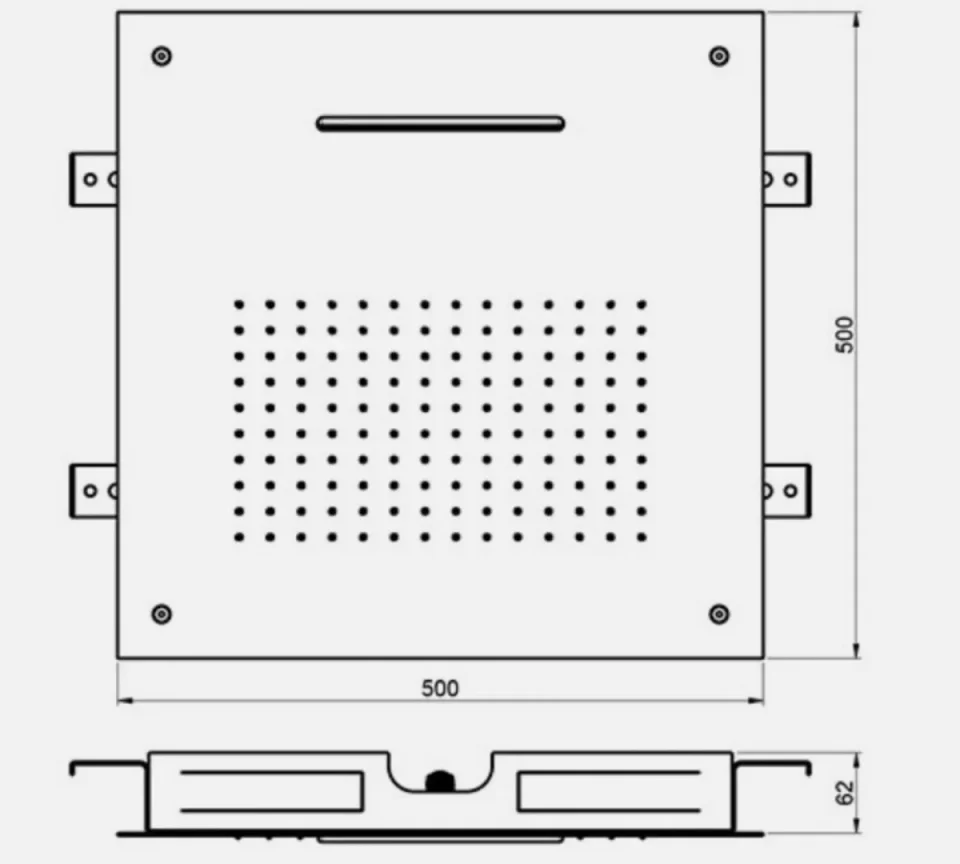 Nocode Diva Xl Dual Flow Built In Showerhead 500X500 - Image 2