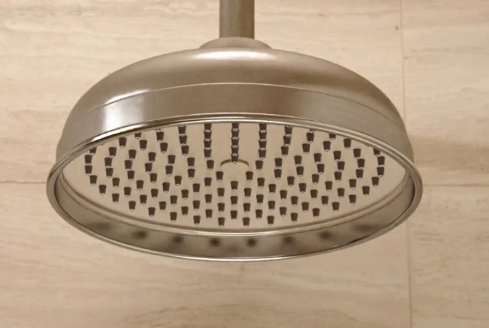 Crosswater Belgravia Shower Head 200mm Easy Clean Brushed Nickel - Image 1