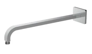 Roper Rhodes Square Fixed Shower Arm & Back Nut - Chrome