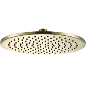Just Taps Vos 2 Outlet Shower Valve, Arm 400mm, Overhead Shower 250mm, Round Water Outlet detail view - Image 6