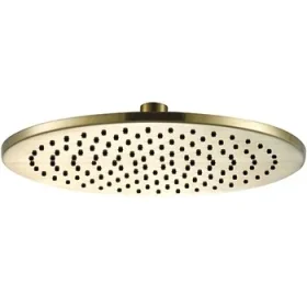 Just Taps Vos 2 Outlet Shower Valve, Arm 400mm, Overhead Shower 250mm, Round Water Outlet detail view - Image 3