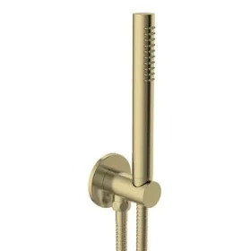 Just Taps Vos 2 Outlet Shower Valve, Arm 400mm, Overhead Shower 250mm, Round Water Outlet detail view - Image 4