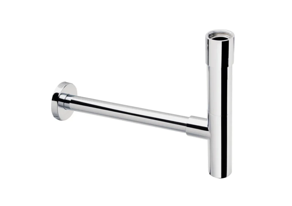 Roca Totem Extended Bottle Trap - Chrome detail view - Image 3