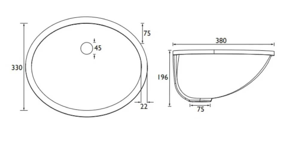 Heritage Veryan Under Counter Basin - Image 2