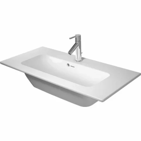 Duravit S Furn Basin 830mm Me By Starck Compact, White, W.of,w.tp,1 Th detail view - Image 1