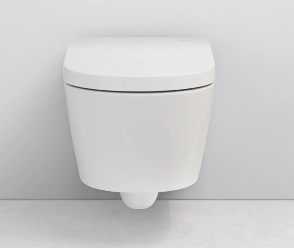 Roca Smart Wall Hung Rimless Wc Pan With Hidden Fixations And Fixing Kit. Soft Close Seat Included. - Image 4