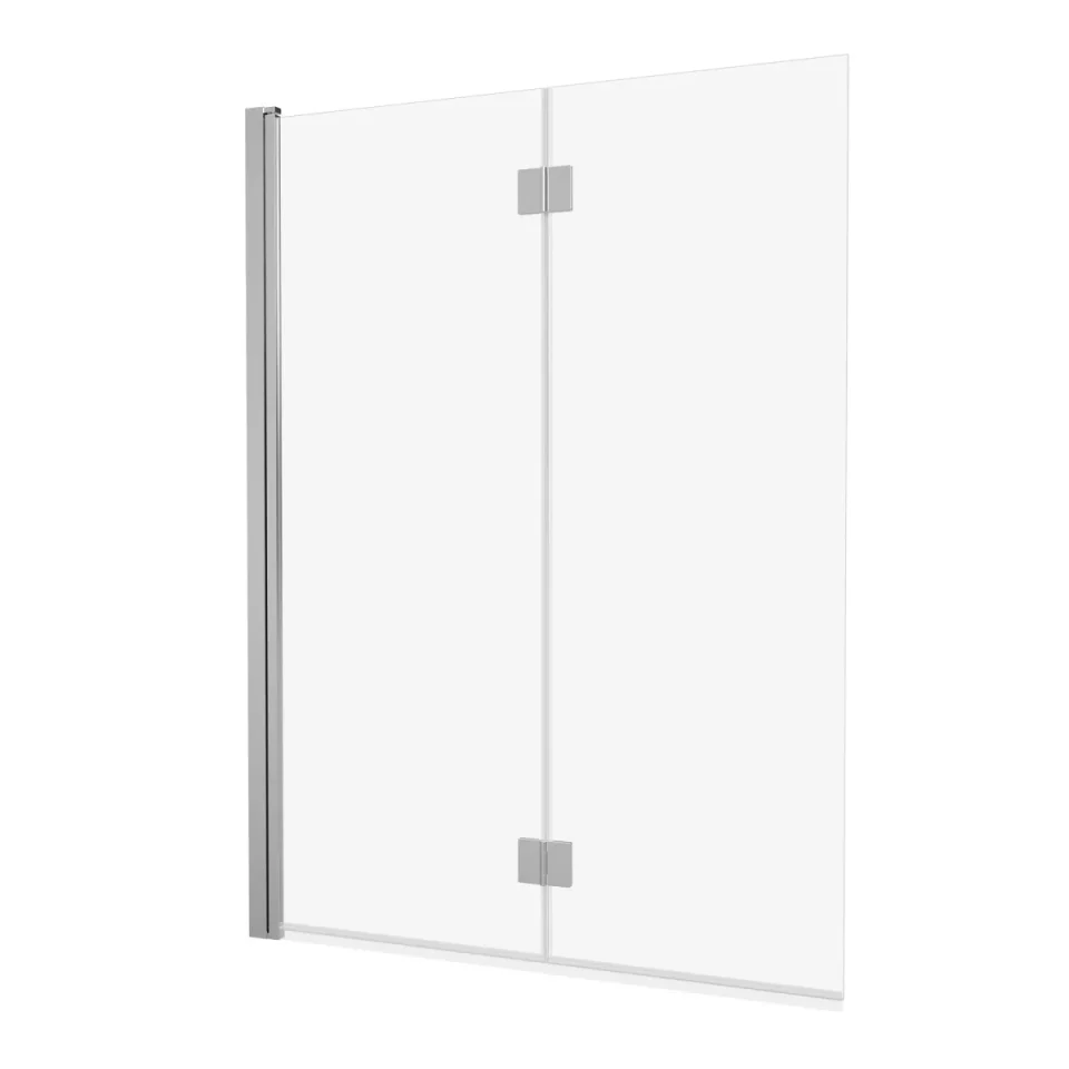 Crosswater Asura Fully Folding Bath Screen Chrome - Image 2