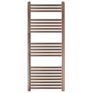 Just Taps Vos Bronze Towel Rail 1200x500