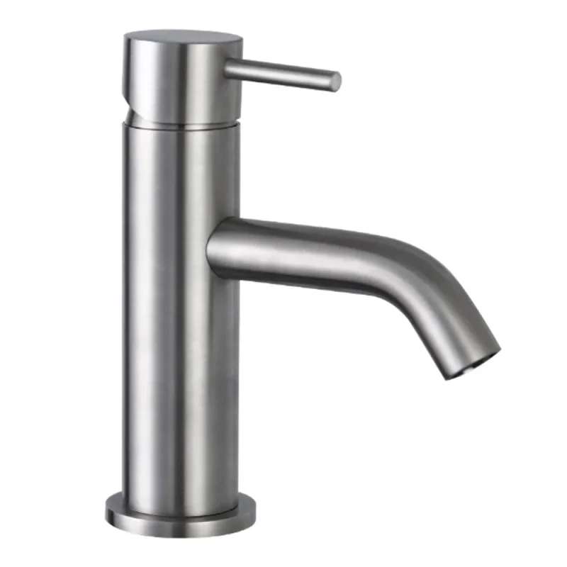 Just Taps Inox Single Lever Basin Mixer detail view - Image 3