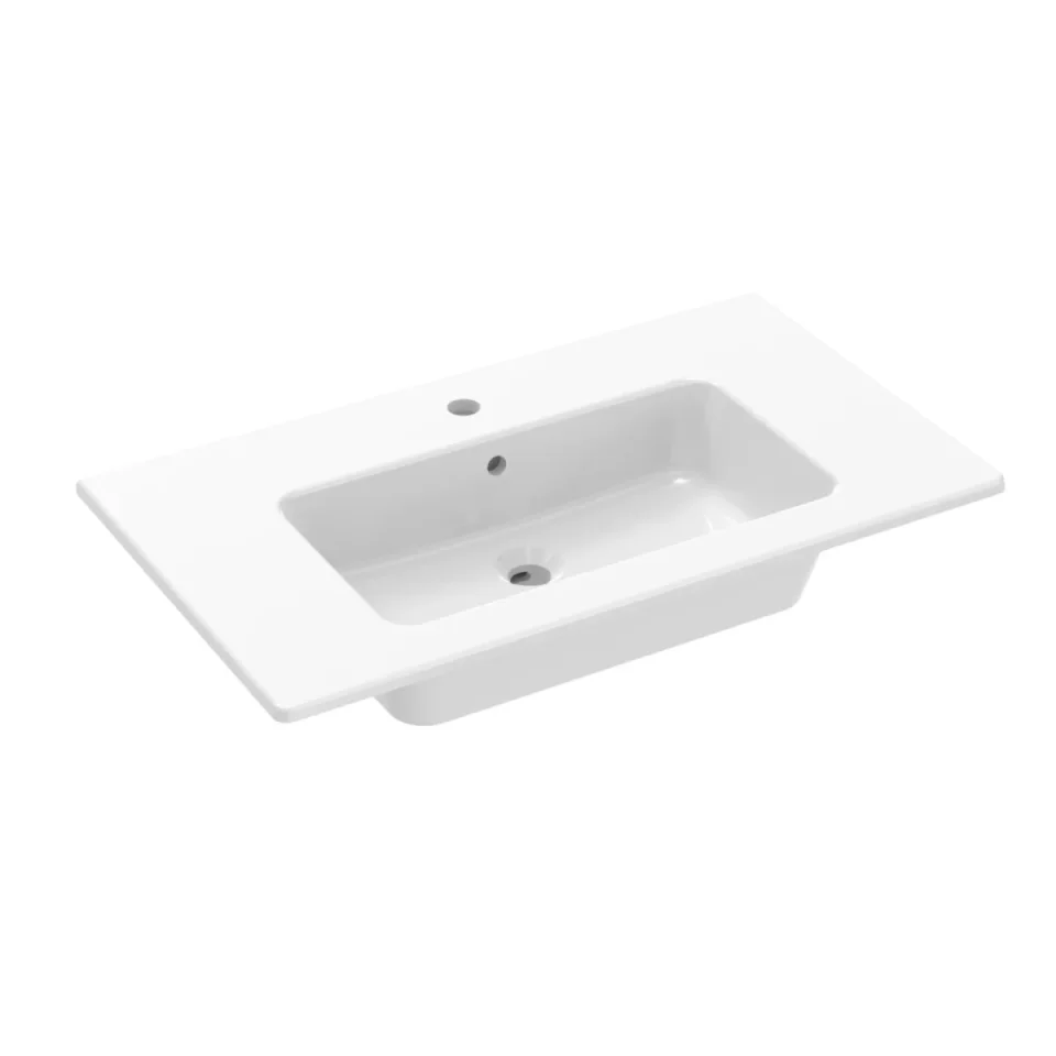 Saneux Uni 80x47cm Washbasin 1th - Image 1