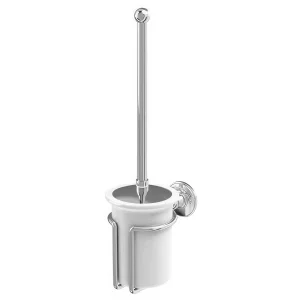 Burlington Toilet Brush & Holder Chrome