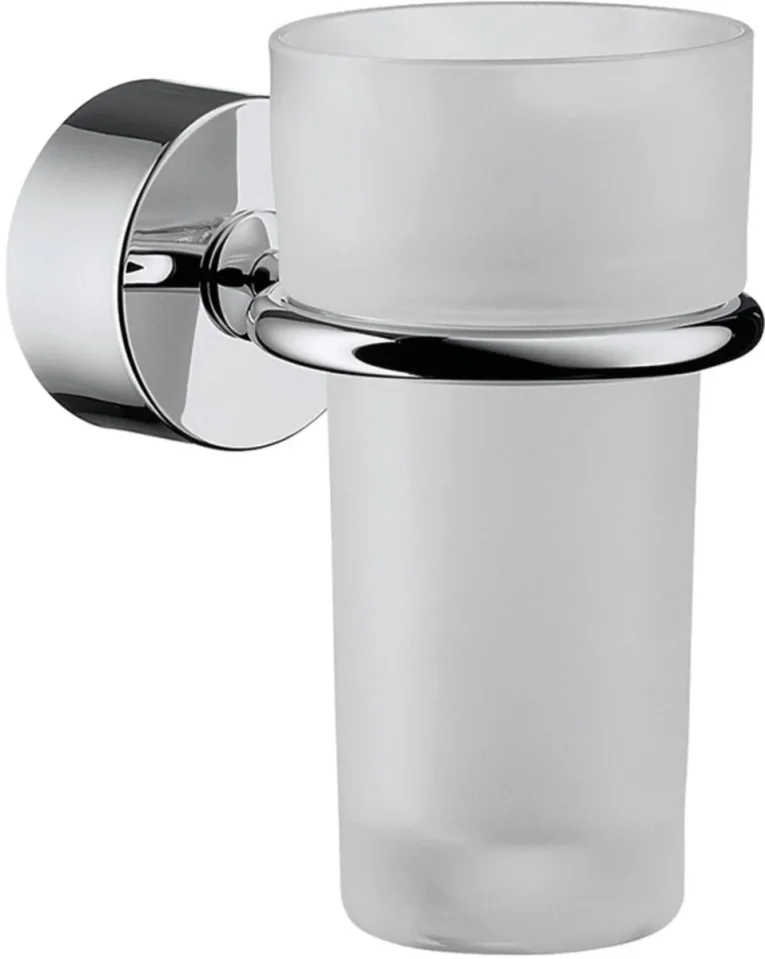 Axor Uno Toothbrush Tumbler Chrome detail view - Image 1