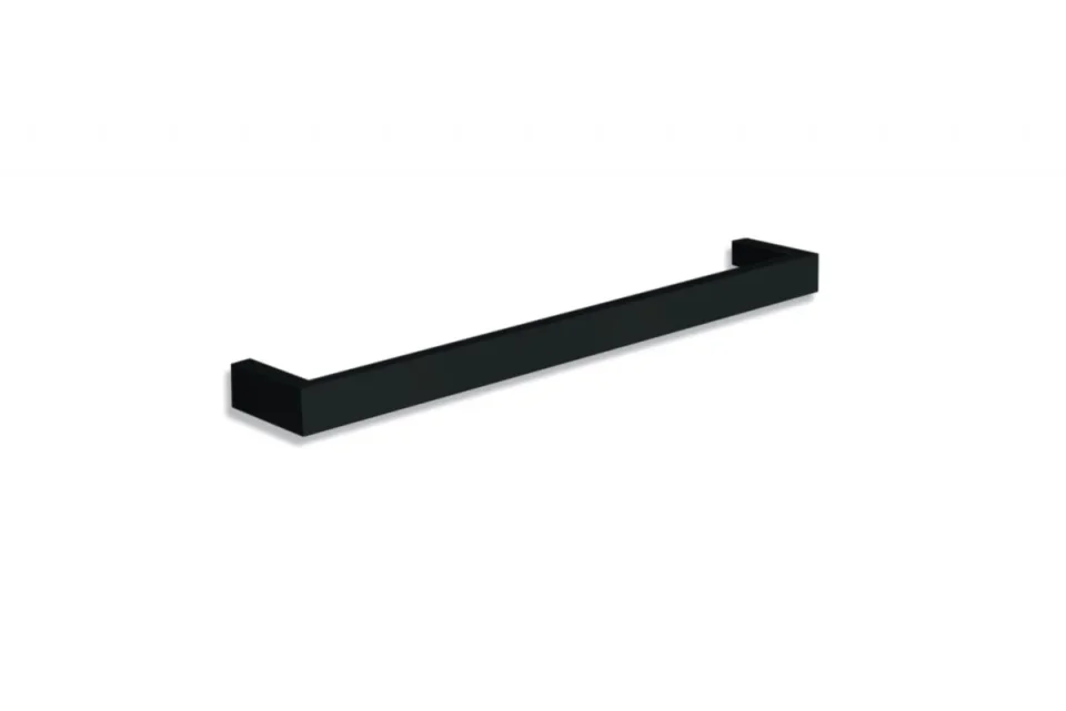 Thermorail Dss6 Single Square 632mm 23w 12v Matt Black - Image 1