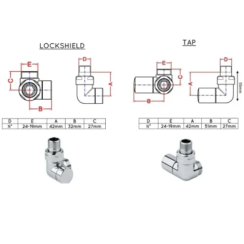 Jis Profile Valves Black Stainless Steel detail view - Image 2