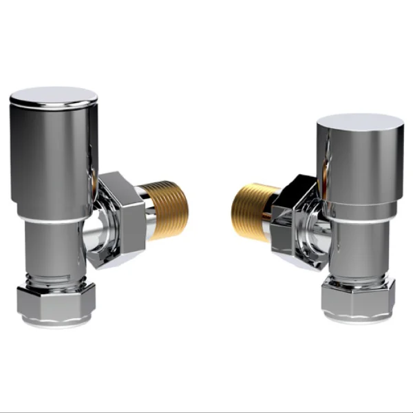 Vogue Arne Valves - Angled 1/2Inch 15mm - Chrome 78X75