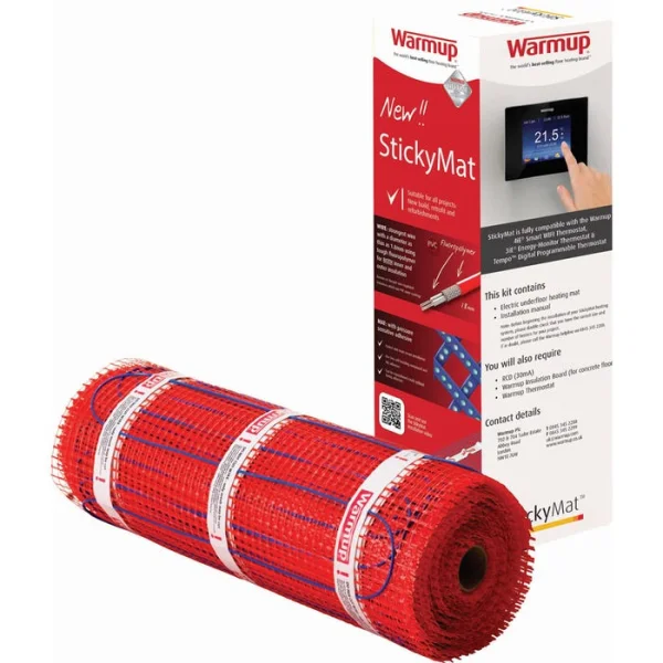 Warmup Stickymat 150w/m 2.5m