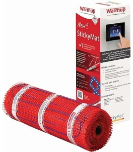 WarmUp 150wm Undertile Heating Mats (pfm) 3m2 450W 1.96A