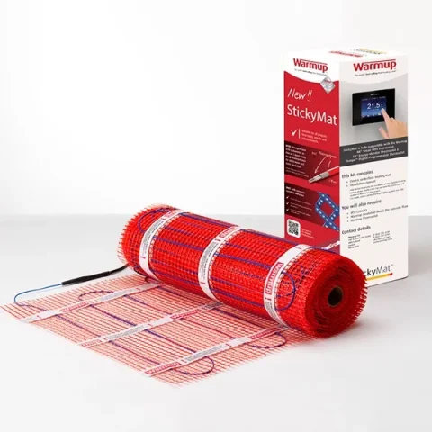 Warmup Stickymat 150w/m 6m Underfloor Heating detail view - Image 1