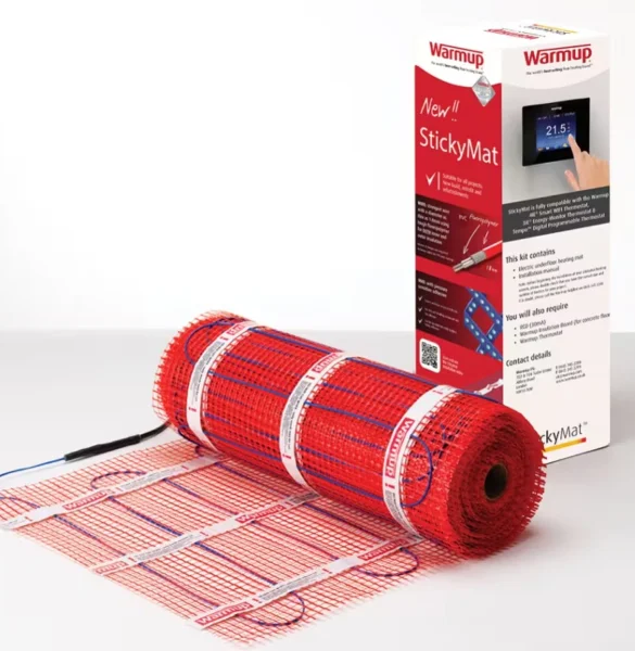 Warmup Stickymat 200w/m 1m Underfloor Heating