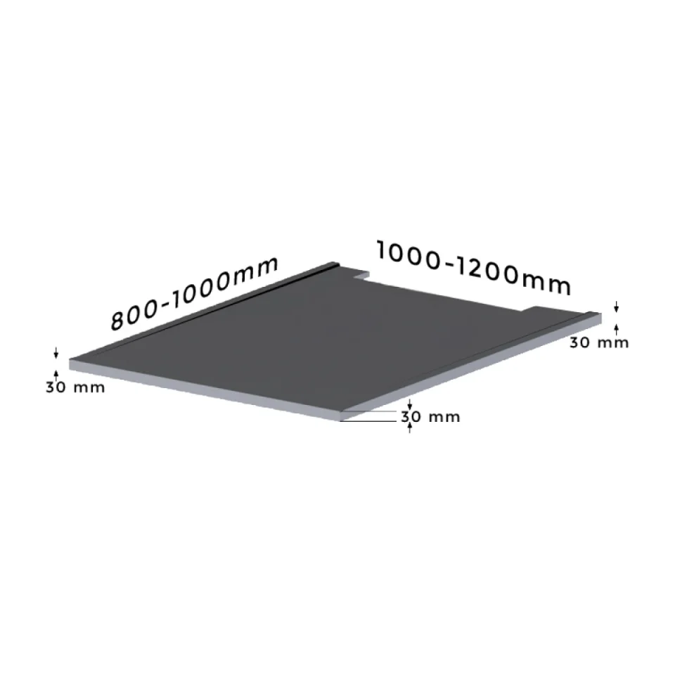 Abacus Bespoke Infinity Tray 1000-1200 X 800-1000mm - Image 2