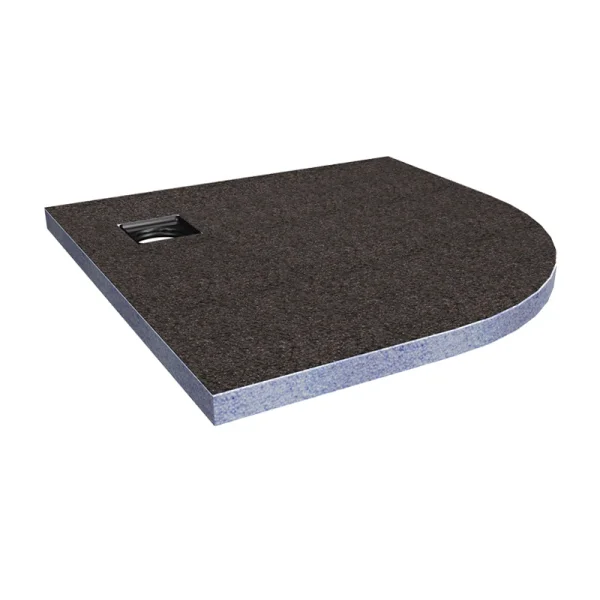 Abacus Elements Quadrant Shower Tray - 9x9 Radius550mm