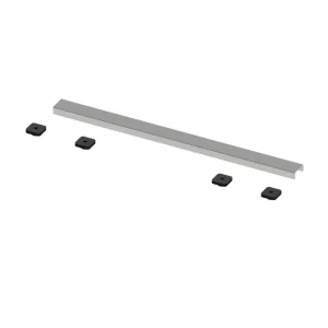 Abacus Elements Linear600 Brushed Ss Plate