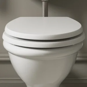 Burlington Guild Soft Close Toilet Seat Varley White