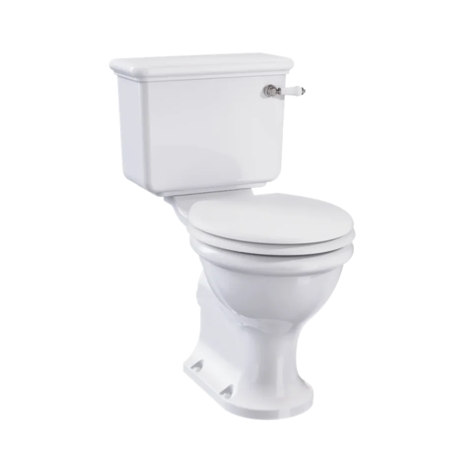 Burlington Guild Slimline 44cm Cistern With Lever White - Image 2