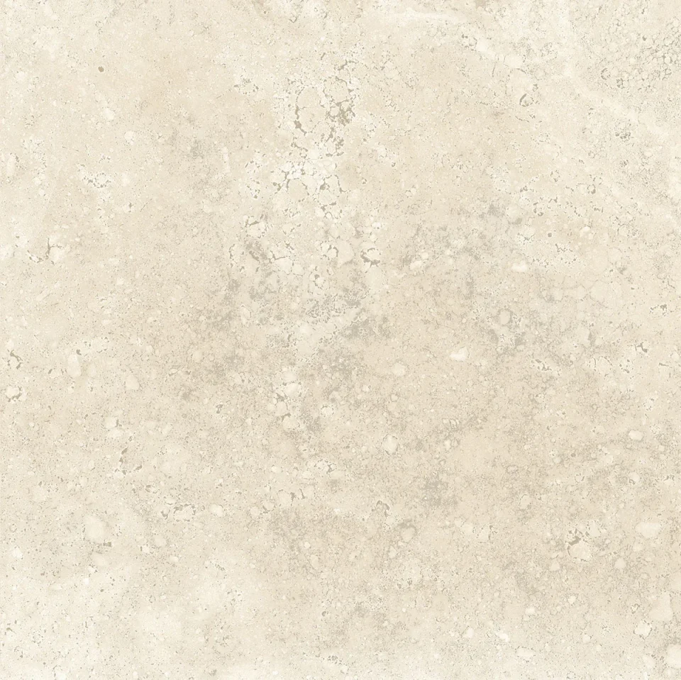 European Tiles Travertino White Cross Cut Matt Wall & Floor Tile 60 x 60cm STOCK detail view - Image 8