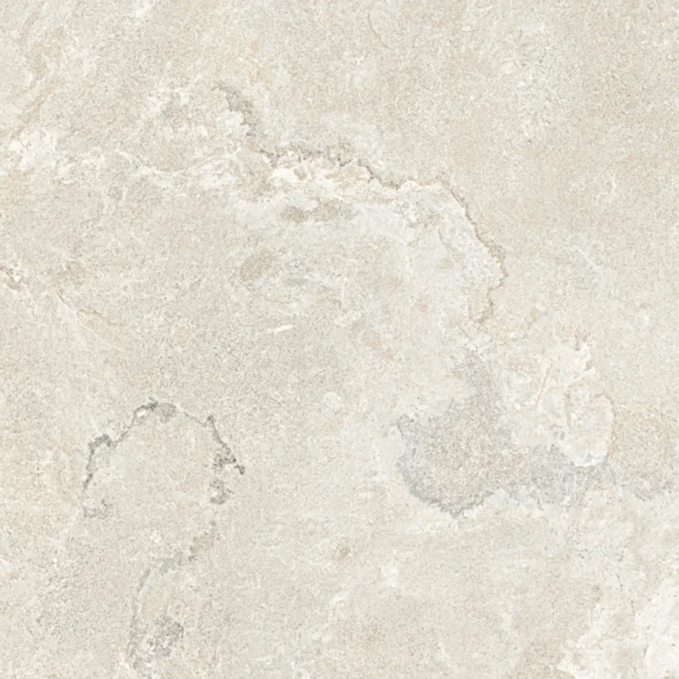 European Tiles Corfe Bianco Cross Cut Matt Wall & Floor Tile 60 x 60cm STOCK detail view - Image 2