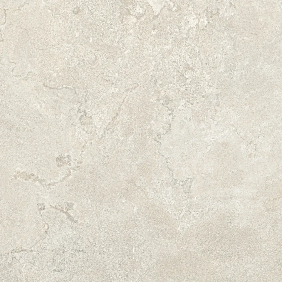 European Tiles Corfe Bianco Cross Cut Matt Wall & Floor Tile 60 x 60cm STOCK detail view - Image 3
