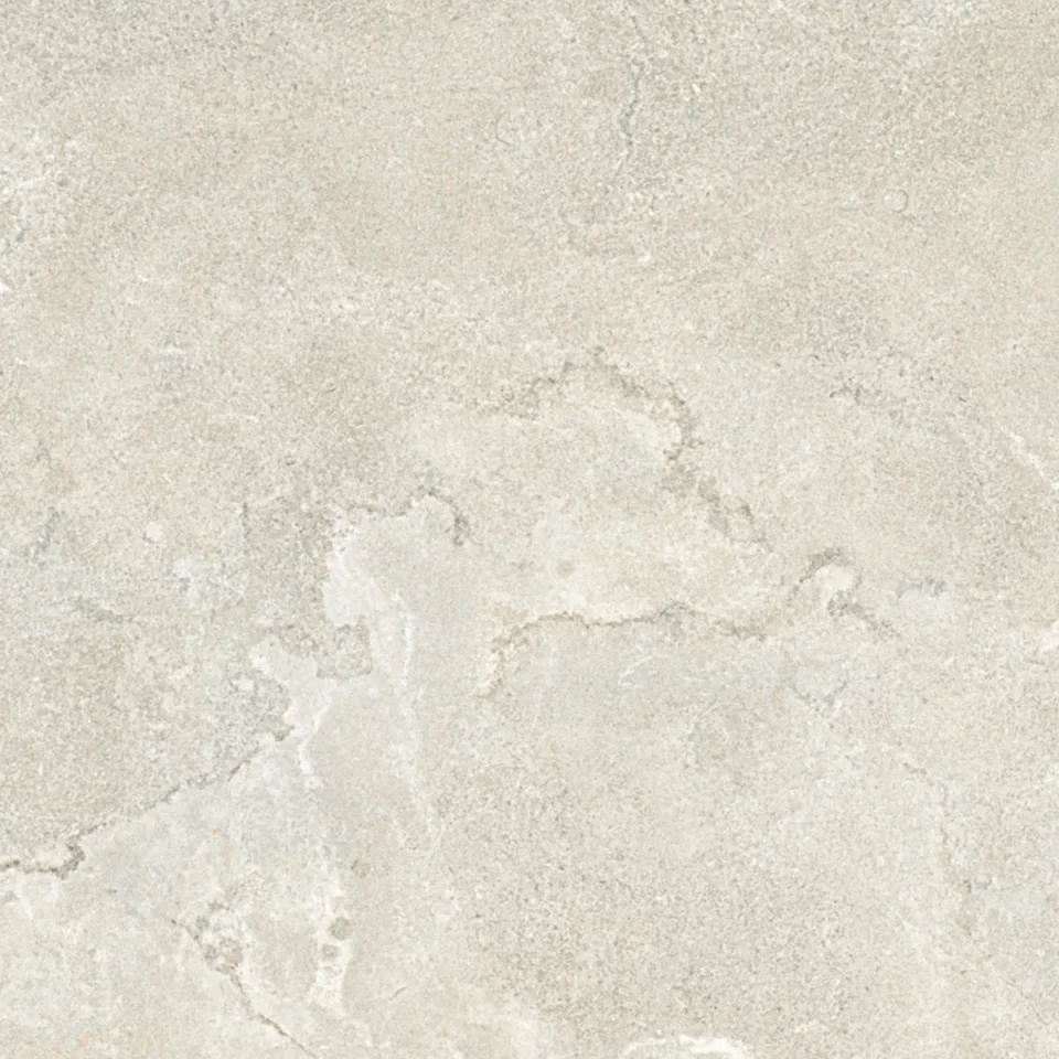 European Tiles Corfe Bianco Cross Cut Matt Wall & Floor Tile 60 x 60cm STOCK detail view - Image 9