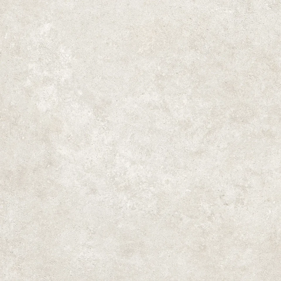 European Tiles Civic Cross Clear Mist White Matt Tile 60x60cm Stock detail view - Image 3