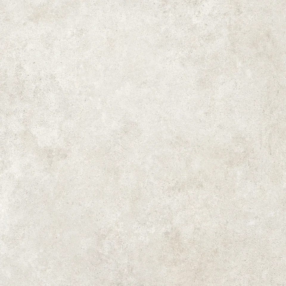 European Tiles Civic Cross Clear Mist White Matt Tile 60x60cm Stock detail view - Image 5