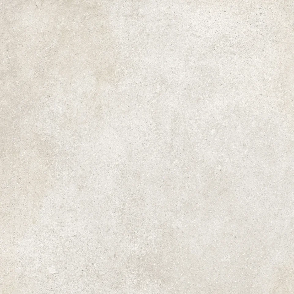 European Tiles Civic Cross Clear Mist White Matt Tile 60x60cm Stock detail view - Image 7
