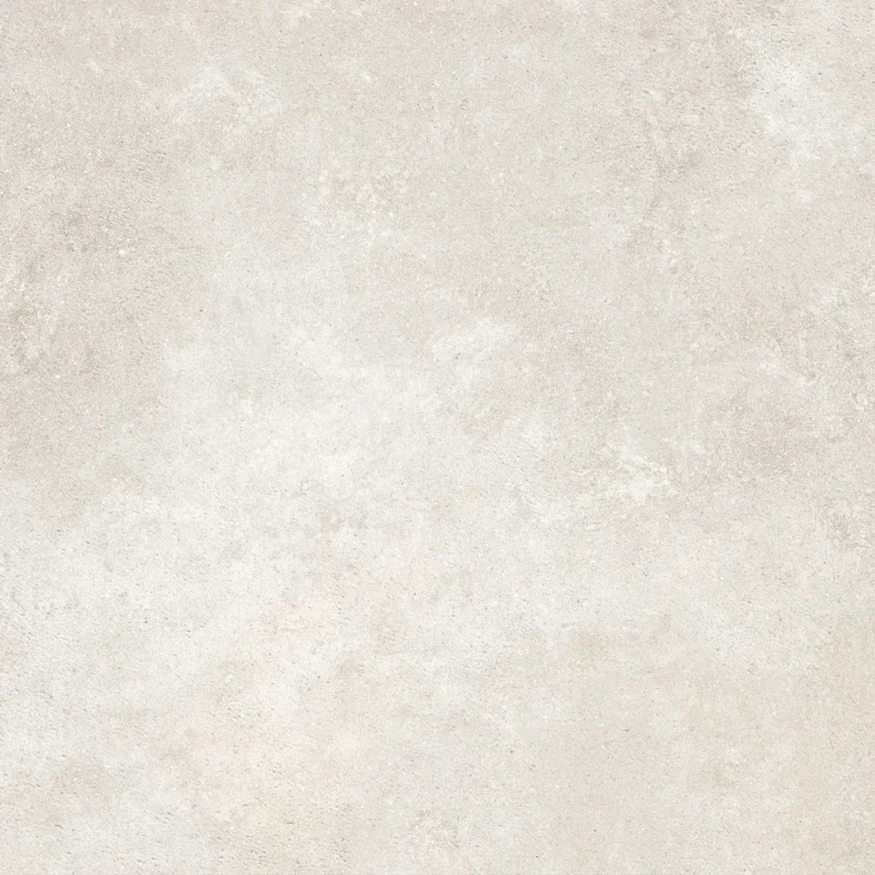 European Tiles Civic Cross Clear Mist White Matt Tile 60x60cm Stock detail view - Image 8