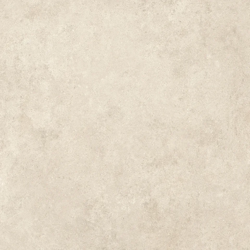 European Tiles Civic Cross Sable Beige Matt Tile 60x60cm Stock detail view - Image 3