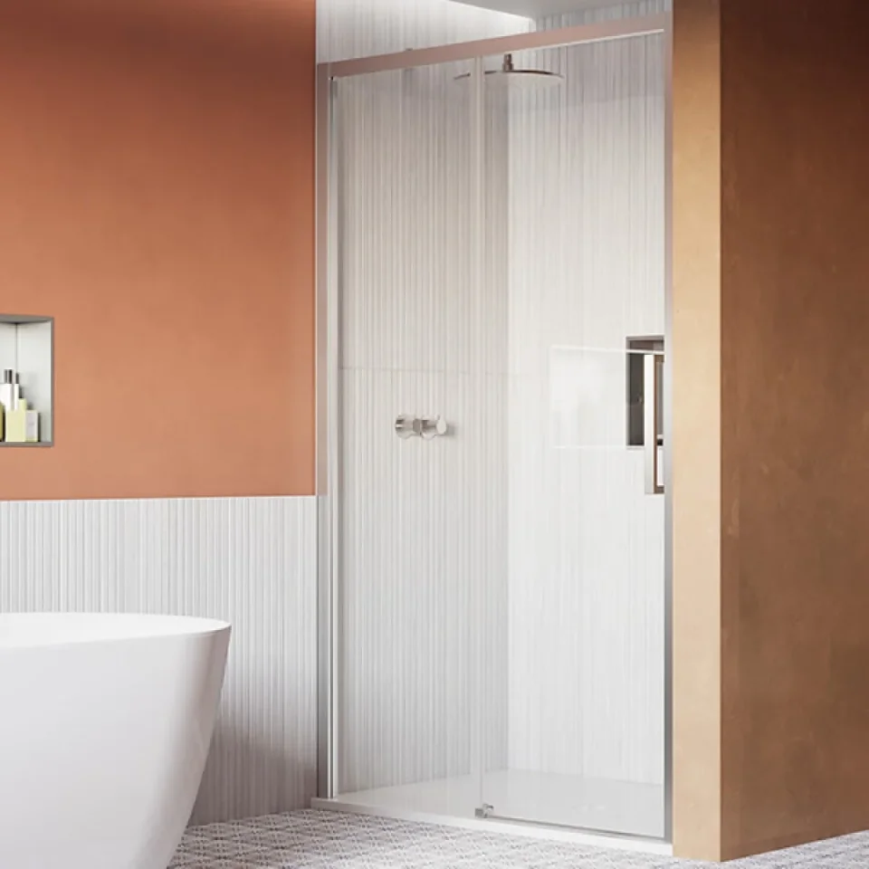 Crosswater Asura 8mm Sliding Door 1200 Chrome - Image 3