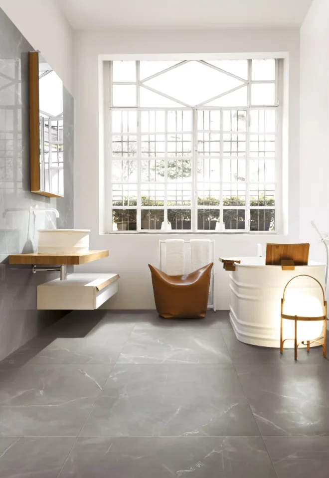 Timeless Amani Grey Luc Tiles 60x60 CM Tiles detail view - Image 3