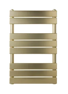 Just Taps Hix Radiator Brushed Brass 800 X 500