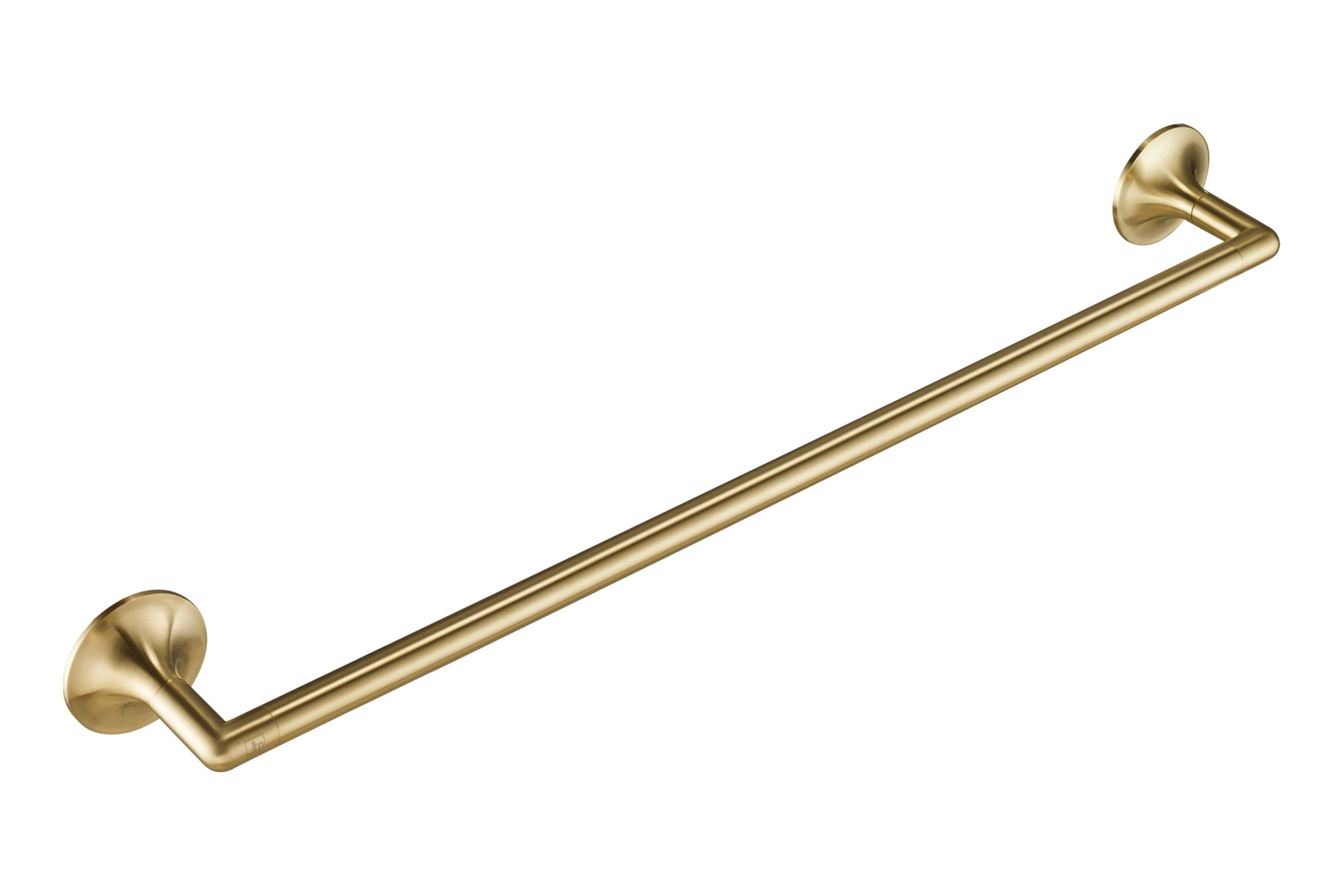 Just Taps Kono Towel Rail Brushed Brass